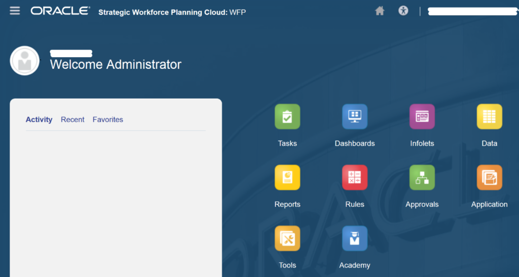EPM Cloud Lab – Create a New Planning Application – The EPM Lab
