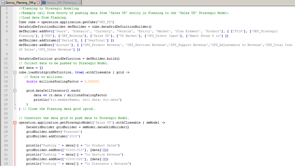 Strategic Modeling Lab – Data Integration via Data Map & Groovy Rules 