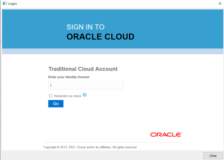 Smart View Lab Re Prompt The Identity Domain Login Page After 