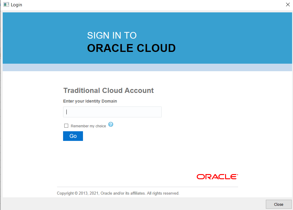 Smart View Lab Re Prompt The Identity Domain Login Page After 